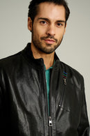 Pique Erkek Deri Ceket | Derimod Pique Erkek Deri Ceket | Derimod