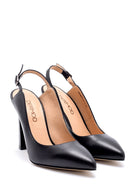 Women's Leather Heeled Shoes | Derimod Women's Leather Heeled Shoes | Derimod