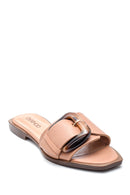 Women's Casual Leather Slippers | Derimod Women's Casual Leather Slippers | Derimod