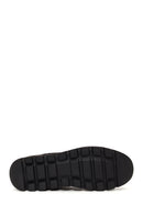Male Black Thick-Soled Nubuck Leather Chelsea Boots | Derimod Male Black Thick-Soled Nubuck Leather Chelsea Boots | Derimod
