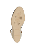 Geox Kadın Siyah Gelsa Örgü Dolgu Topuklu Deri Espadril | Derimod Geox Kadın Siyah Gelsa Örgü Dolgu Topuklu Deri Espadril | Derimod