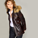 Dorothy Kadın Deri Ceket | Derimod Dorothy Kadın Deri Ceket | Derimod