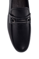 Erkek Siyah Deri Tokalı Casual Loafer | Derimod Erkek Siyah Deri Tokalı Casual Loafer | Derimod