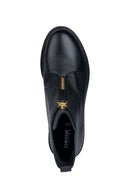 Geox Kadın Siyah Hoara Deri Bot | Derimod Geox Kadın Siyah Hoara Deri Bot | Derimod