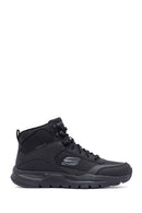 Skechers Men's Black Escape Plan 2.0 - Woodrock Lace-Up Sneakers | Derimod Skechers Men's Black Escape Plan 2.0 - Woodrock Lace-Up Sneakers | Derimod