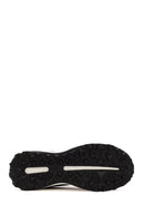 Derimod Zero Men's Black Lace-Up Thick Soled Fabric Sneaker | Derimod Derimod Zero Men's Black Lace-Up Thick Soled Fabric Sneaker | Derimod