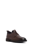 Male Brown Lace-up Leather Casual Shoes | Derimod Male Brown Lace-up Leather Casual Shoes | Derimod