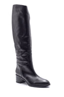 Women's Heeled Leather Boots | Derimod Women's Heeled Leather Boots | Derimod