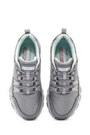 Skechers Kadın Gri Escape Plan Bağcıklı Sneaker | Derimod Skechers Kadın Gri Escape Plan Bağcıklı Sneaker | Derimod