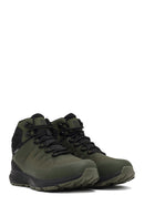 Derimod Dry Men Khaki Lace-Up Thick-Soled Outdoor Boot | Derimod Derimod Dry Men Khaki Lace-Up Thick-Soled Outdoor Boot | Derimod