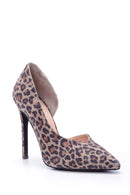 KADIN LEOPAR DESENLİ STİLETTO | Derimod KADIN LEOPAR DESENLİ STİLETTO | Derimod