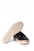 Women's Silver Detailed Wicker Based Espadrille | Derimod Women's Silver Detailed Wicker Based Espadrille | Derimod