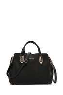 Women's Black Long Strap Shoulder Bag | Derimod Women's Black Long Strap Shoulder Bag | Derimod