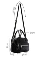 Women's Black Long Strap Shoulder Bag | Derimod Women's Black Long Strap Shoulder Bag | Derimod
