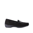 Buckle Suede Women's Loafer | Derimod Buckle Suede Women's Loafer | Derimod