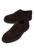Male Brown Lace-up Suede Casual Shoes | Derimod Male Brown Lace-up Suede Casual Shoes | Derimod
