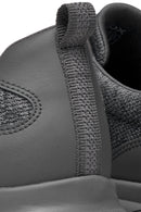 Geox Men's Grey Slip-On Lace-Up Sneakers | Derimod Geox Men's Grey Slip-On Lace-Up Sneakers | Derimod