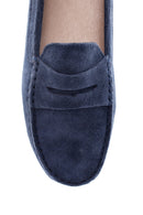 Kadın Deri Süet Loafer | Derimod Kadın Deri Süet Loafer | Derimod