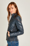 Beverly Kadın Deri Ceket | Derimod Beverly Kadın Deri Ceket | Derimod