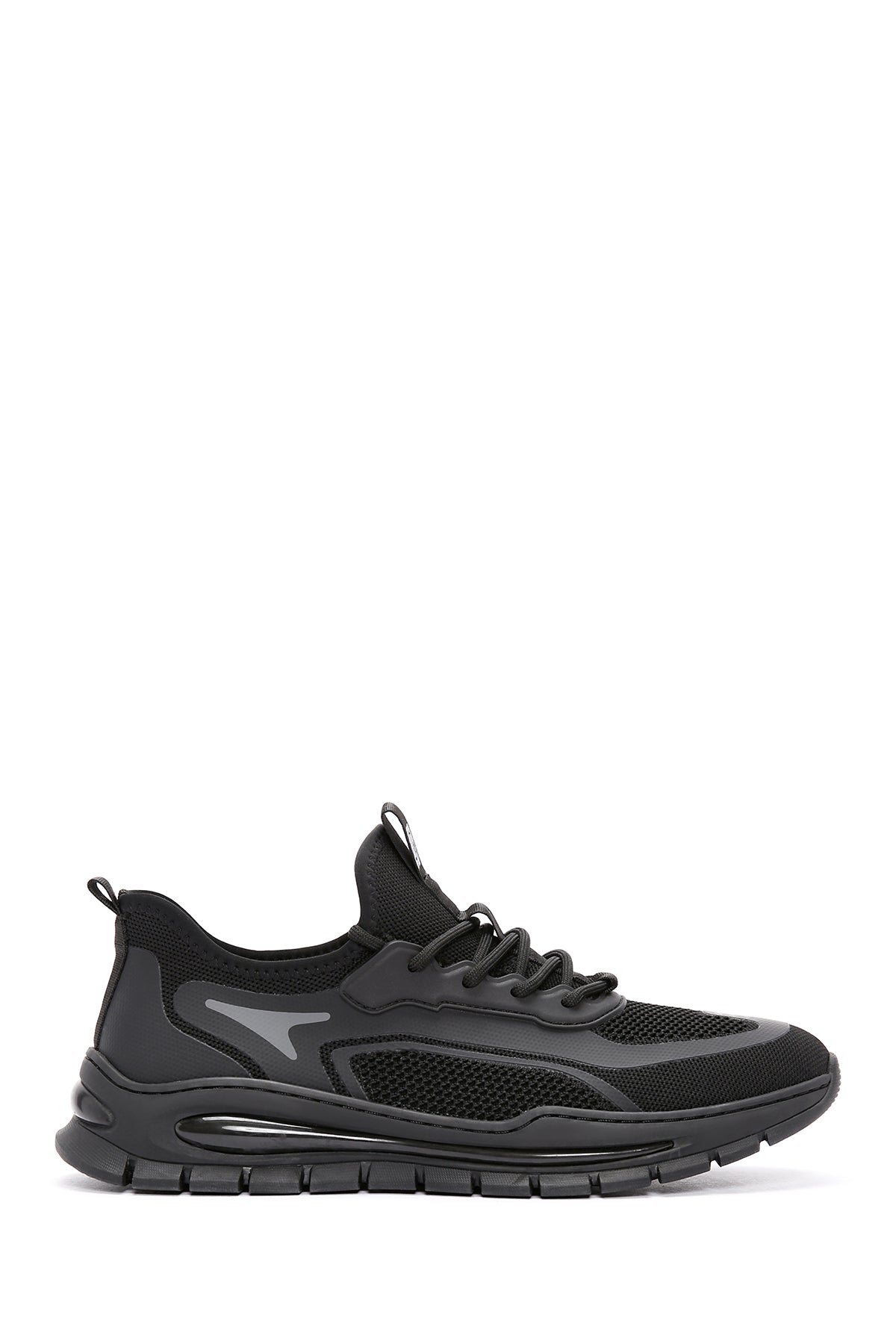 Derimod Zero Erkek Siyah Bağcıklı Kumaş Sneaker 24SFD69526F | Derimod