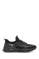 Derimod Zero Erkek Siyah Bağcıklı Kumaş Sneaker | Derimod