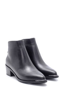 Women's Leather Dermuar Detailed Boots | Derimod Women's Leather Dermuar Detailed Boots | Derimod