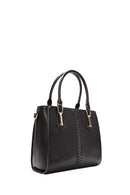 Kadın Siyah Uzun Askılı Kol Çantası | Derimod Kadın Siyah Uzun Askılı Kol Çantası | Derimod