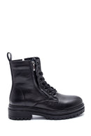 Women's Leather Zippered Boots | Derimod Women's Leather Zippered Boots | Derimod