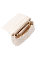 Women's Beige Long Strap Quilted Shoulder Bag | Derimod Women's Beige Long Strap Quilted Shoulder Bag | Derimod