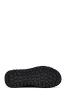 Men's Black Lace-up Leather Sneaker | Derimod Men's Black Lace-up Leather Sneaker | Derimod