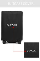 D-Pack Unisex Siyah Kabin Boy Valiz | Derimod D-Pack Unisex Siyah Kabin Boy Valiz | Derimod