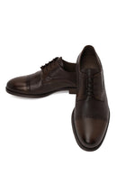 Male Brown Lace-up Leather Casual Shoes | Derimod Male Brown Lace-up Leather Casual Shoes | Derimod