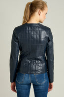 Sarah Kadın Deri Ceket | Derimod Sarah Kadın Deri Ceket | Derimod