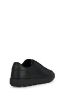 Geox Kadın Siyah Spherica Ecub-1 Bağcıklı Deri Sneaker | Derimod Geox Kadın Siyah Spherica Ecub-1 Bağcıklı Deri Sneaker | Derimod