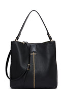 Women's Black Casual Shoulder Bag | Derimod Women's Black Casual Shoulder Bag | Derimod