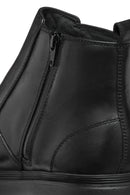 Geox Erkek Siyah Spherica Ec1 Abx Fermuarlı Waterproof Deri Bot | Derimod Geox Erkek Siyah Spherica Ec1 Abx Fermuarlı Waterproof Deri Bot | Derimod