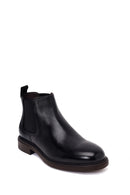 Male Black Leather Casual Chelsea Boots | Derimod Male Black Leather Casual Chelsea Boots | Derimod