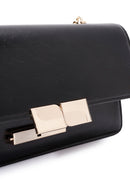 Kadın Siyah Zincir Askılı Kol Çantası | Derimod Kadın Siyah Zincir Askılı Kol Çantası | Derimod