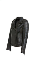 Carmina - X Kadın Deri Ceket | Derimod Carmina - X Kadın Deri Ceket | Derimod