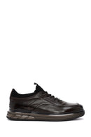 Erkek Kahverengi Bağcıklı Deri Casual Sneaker | Derimod Erkek Kahverengi Bağcıklı Deri Casual Sneaker | Derimod
