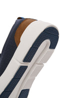 Derimod Zero Men's Navy Blue Fabric Sneaker | Derimod Derimod Zero Men's Navy Blue Fabric Sneaker | Derimod