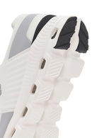 Derimod Zero Erkek Beyaz Kalın Tabanlı Kumaş Sneaker | Derimod Derimod Zero Erkek Beyaz Kalın Tabanlı Kumaş Sneaker | Derimod