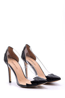 Kadın Şeffaf Detaylı Stiletto | Derimod Kadın Şeffaf Detaylı Stiletto | Derimod