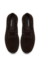 Woman Brown Lace-Up Thick-Soled Suede Casual Shoes | Derimod Woman Brown Lace-Up Thick-Soled Suede Casual Shoes | Derimod