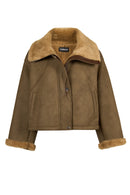 St Anton Kadın Taba Oversize Teddy Mont | Derimod St Anton Kadın Taba Oversize Teddy Mont | Derimod