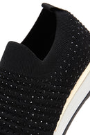 Women's Black Stone Sneaker | Derimod Women's Black Stone Sneaker | Derimod
