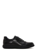 Men's Black Leather Sneaker | Derimod Men's Black Leather Sneaker | Derimod