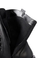 Women's Black Zippered Boots | Derimod Women's Black Zippered Boots | Derimod