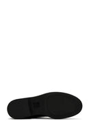 Women's Black Zippered Buckle Detailed Leather Casual Boots | Derimod Women's Black Zippered Buckle Detailed Leather Casual Boots | Derimod