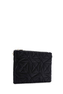 Women's Black Quilted Portfolio Bag | Derimod Women's Black Quilted Portfolio Bag | Derimod